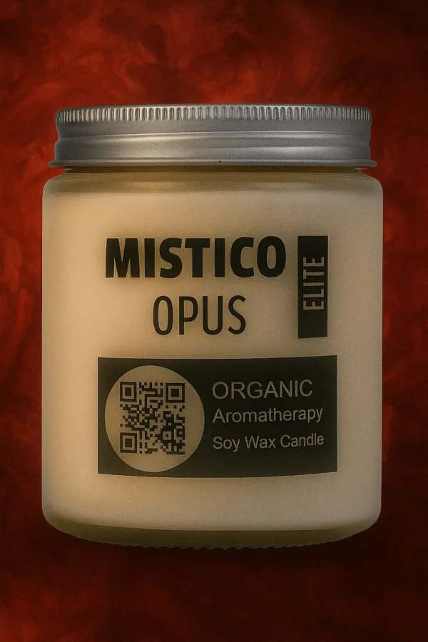 #misticoopus-Mistico-Opus-Elite-Organic Soy Wax Candle-MAN-Crimson Stone #misticoopus-Mistico-Opus-Elite-Organic Soy Wax Candle-MAN-Crimson Stone