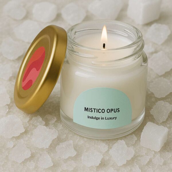 Pack of 8 | Jar Candle (Small-Scented-Coloured) | Handcrafted Organic Aromatherapy | 100% Soy Wax | Smoke-Free | Vegan, Non-Toxic