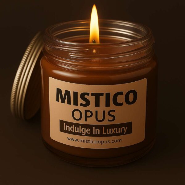 Jar Candle (Large-Scented-Coloured) | Handcrafted Organic Aromatherapy | 100% Soy Wax | Smoke-Free | Vegan, Non-Toxic