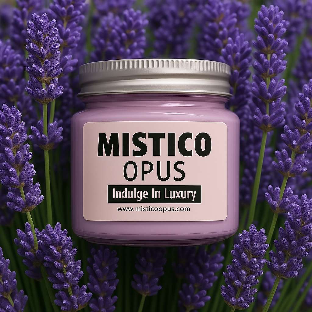 #misticoopus-Mistico-Opus-Organic Soy Wax Candle-Large-Jar-Lavender