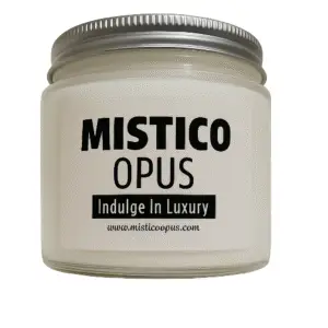 Mistico Opus Large jar Candle - White