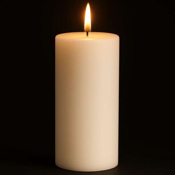 Fat Pillar Candle | Handcrafted Organic Aromatherapy | 100% Soy Wax | Smoke-Free | Vegan, Non-Toxic | Candles for Home Decor & Gift Set