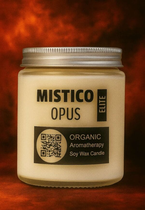 #misticoopus-Mistico-Opus-Elite-Organic Soy Wax Candle-LUST-Eternal Flame