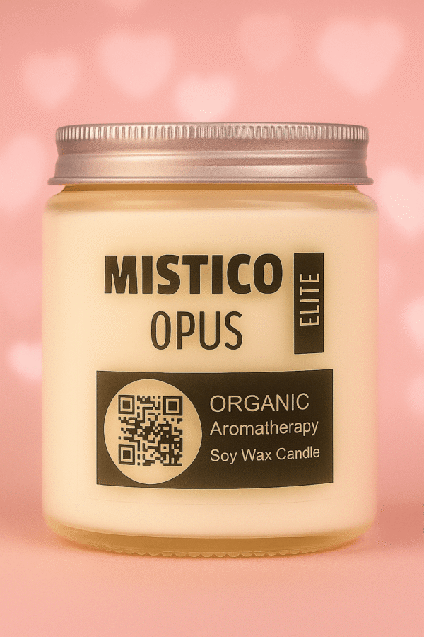 ROMANCE | Handcrafted Luxurious Aromatherapy Jar Candle | Large | 100% Soy Wax | Smoke-Free | Organic, Non-Toxic | 10 Variations