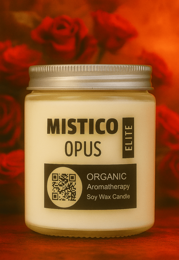 ROMANCE | Handcrafted Luxurious Aromatherapy Jar Candle | Large | 100% Soy Wax | Smoke-Free | Organic, Non-Toxic | 10 Variations