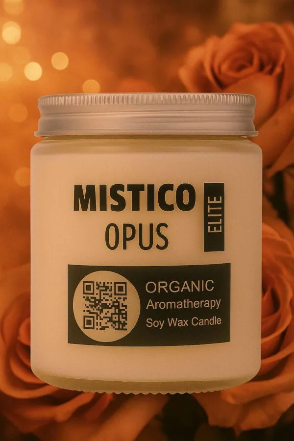 #misticoopus-Mistico-Opus-Elite-Organic Soy Wax Candle-WOMAN-Rosé Ember