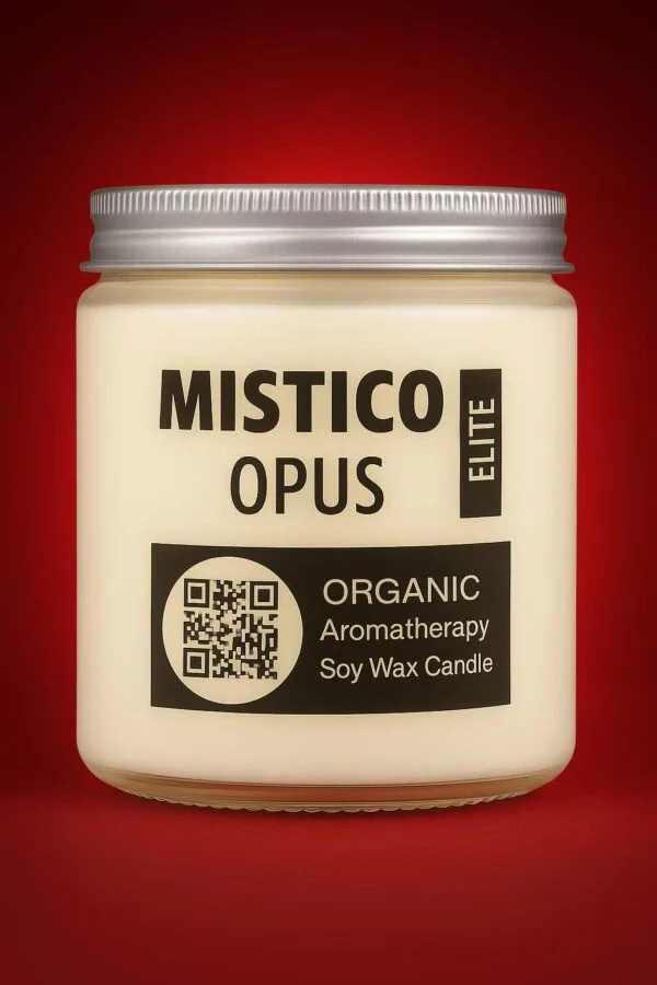 #misticoopus-Mistico-Opus-Elite-Organic Soy Wax Candle-WOMAN-Scarlet Glow