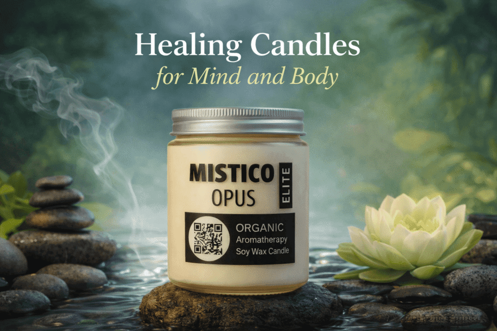 Healing Candles for Mind and Body: Aromatherapy & Meditation