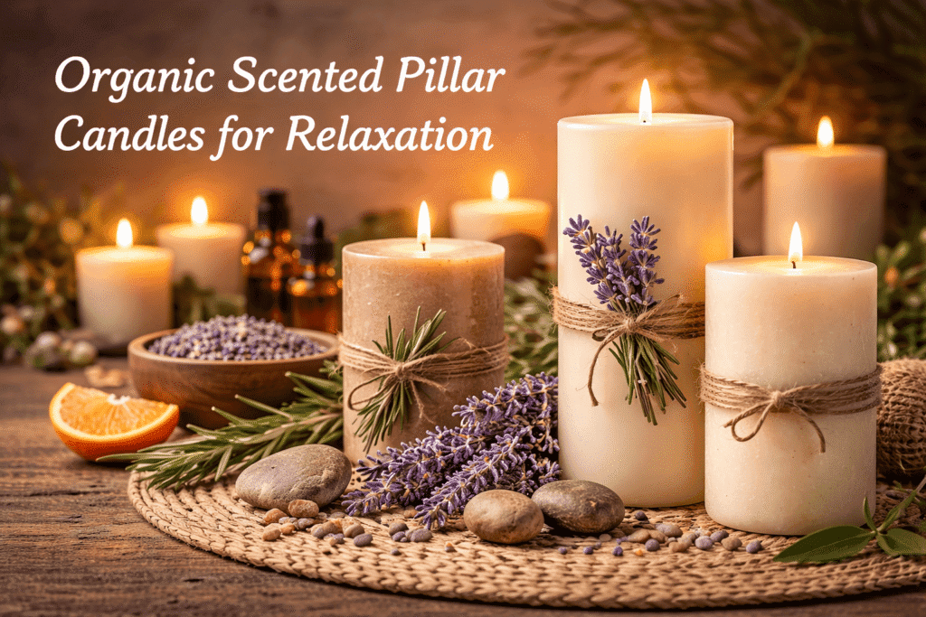 organic-scented-pillar-candles-for-relaxation-india