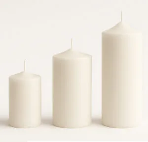 Fat Taper Soy Wax Candles – Pack of 3, Handcrafted Organic Aromatherapy, Non-Toxic, Vegan, Smoke-Free Luxury Candles for Home Decor & Gift Set